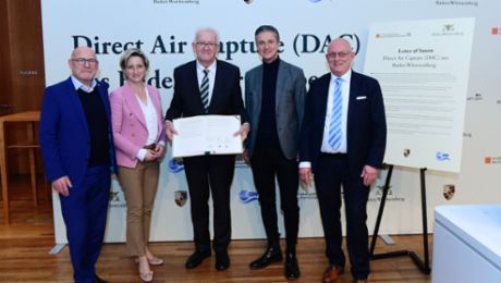 Letter of Intent signed for direct air capture process