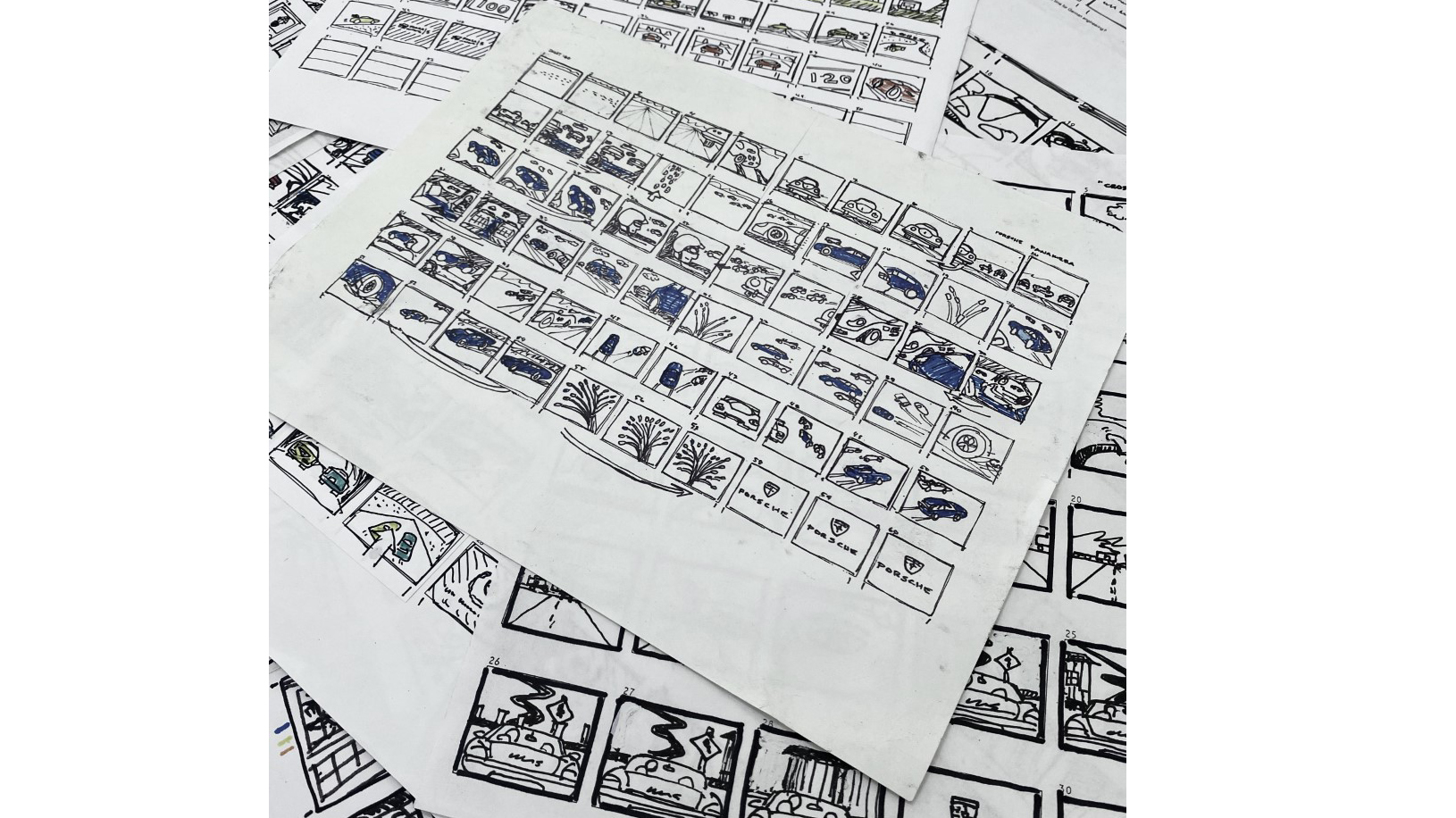 Storyboard, 2020, Porsche AG